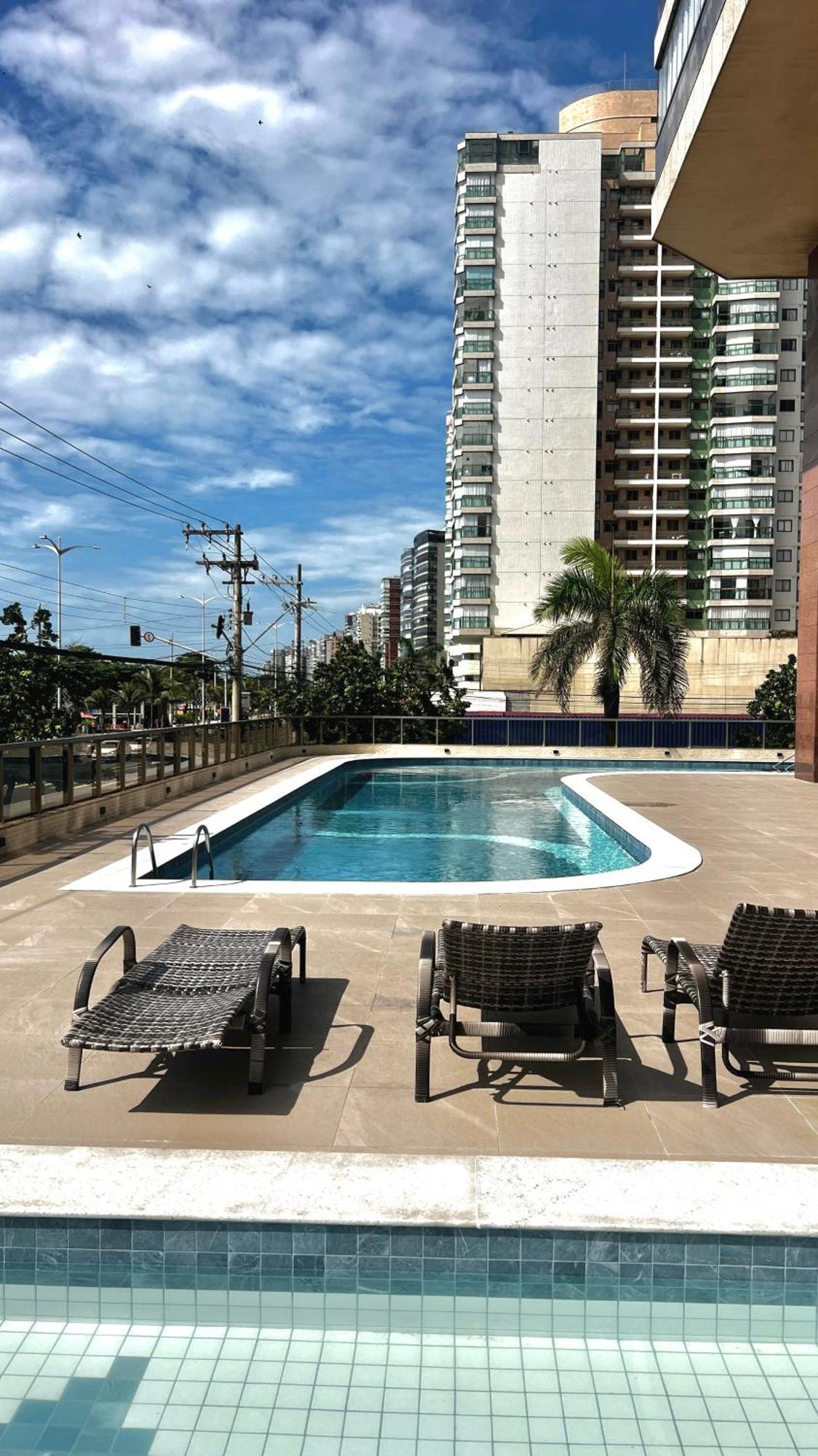 Comfortable Beachfront Apartment Vila Velha  Exterior photo